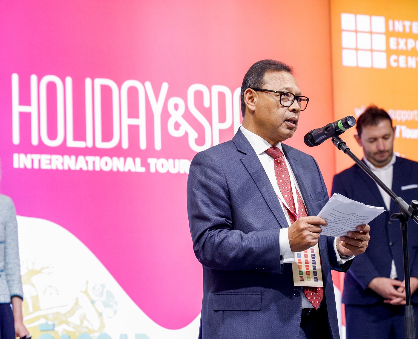 Джоел Рандриамандранто, министър на туризма на Република Мадагаскар